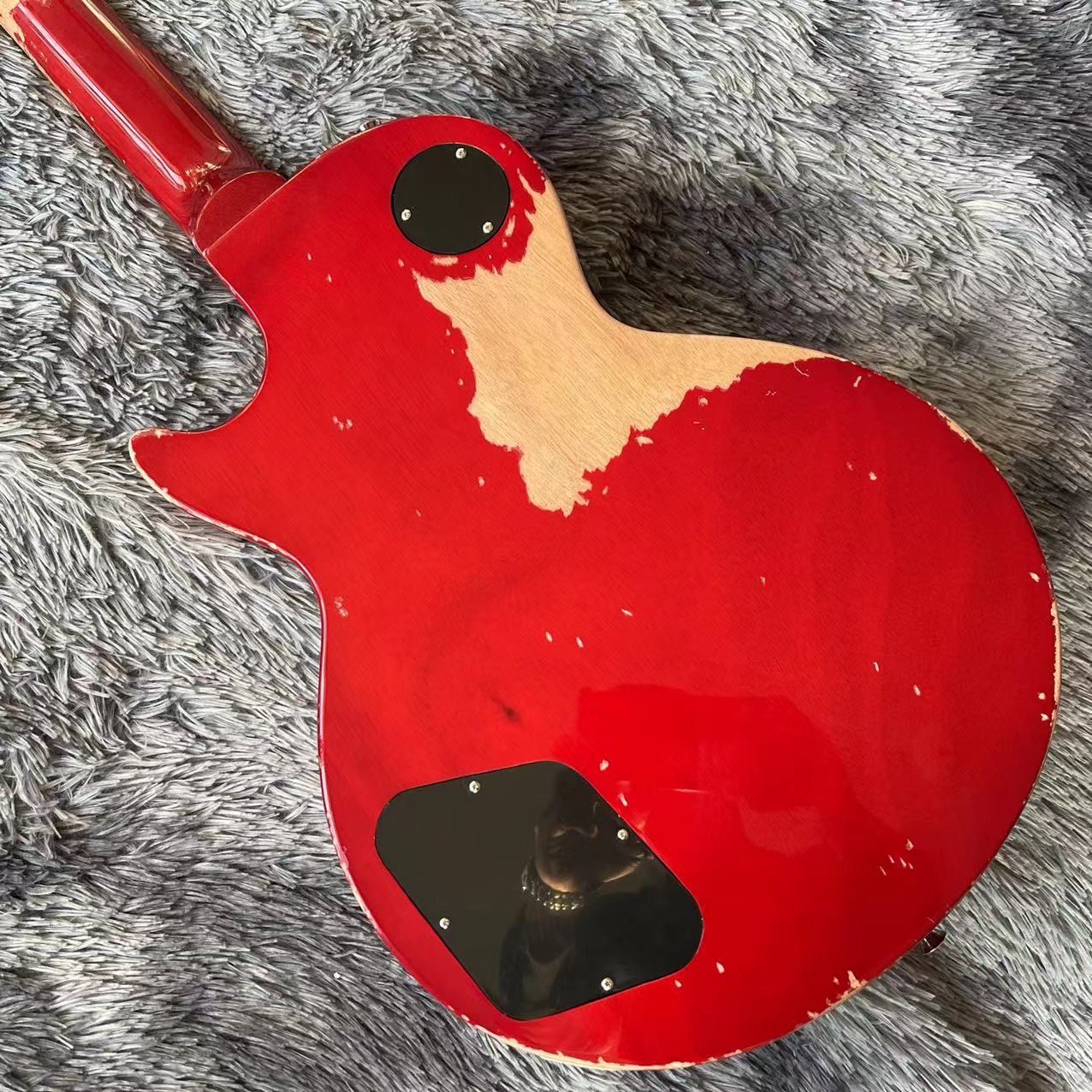 Custom Grand G-LP Les Paul Relic Finishing Style Electric Guitar Cherryburst Optional Color Accept OEM