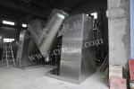Small V Shape Powder Mixer Bin Blender Field Installation Pharmaceutical