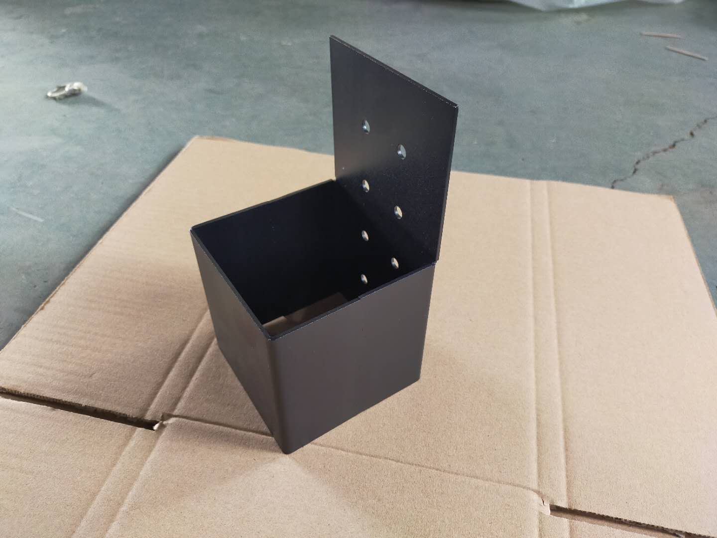 Powder Coated Steel Brackets Wood Stand Kit for 4x4 6x6 Lumber Woodworks Pergola