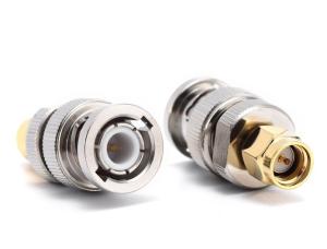 Quality BNC male to SMA male RF Coaxial Adapter wholesale