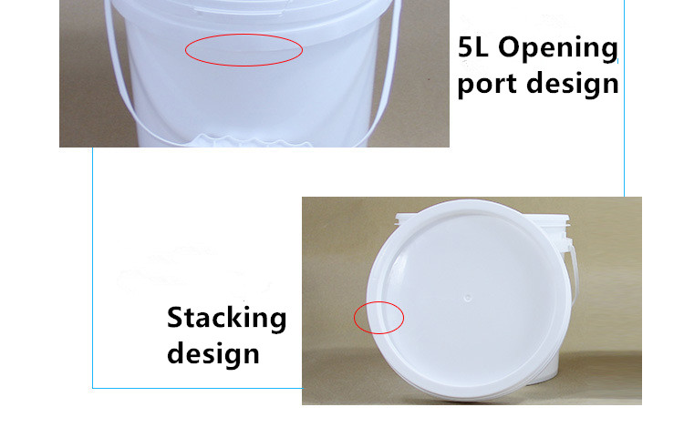 Round 20L Tap 5 Gallon Multi-Functional Coaches Bucket Cooling Kegs Stripe Plastic Container