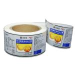 Canned Custom Food Labels Self Adhesive Vial Sticker Labels