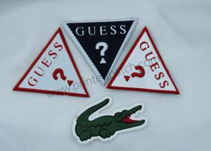 Quality Raised TPU Clothing Labels 0.5mm Jacket Patch Adhesive Backing wholesale