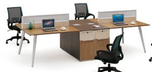 Quality modern 4 seater office table workstation furniture wholesale