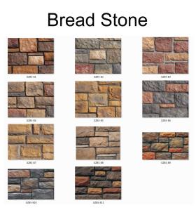 Quality Wall Decoration 3D PU Polyurethane Artificial Stone Panels wholesale