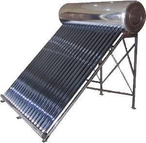 Quality 50-500L Evacuated Tube Stainless Steel Solar Hot Water Geyser with Outer Tank Material wholesale
