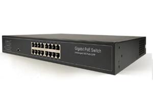Quality 16 Ports Unmanaged Ethernet Switch , Full Gigabit 16 Port POE Switch wholesale