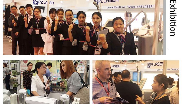 Vertical 3 In 1 Pain Free Laser Hair Removal Machines / Laser Skin Care Machine