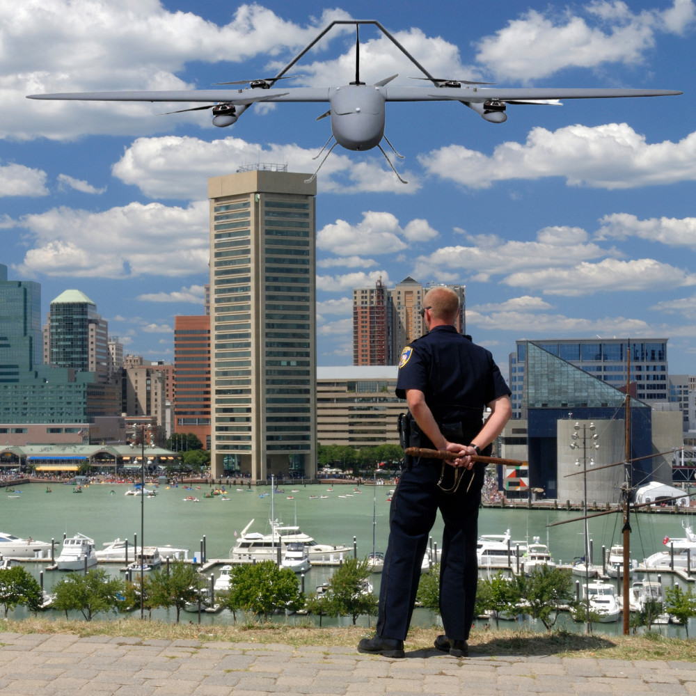 Industrial UAV VTOL Drone Vertical Takeoff Fixed Wing Drone Long Range With Loudspeaker Horn HXCG468
