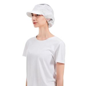 Quality Industrial Disposable Non Woven Cap With Peak 20-40gsm wholesale