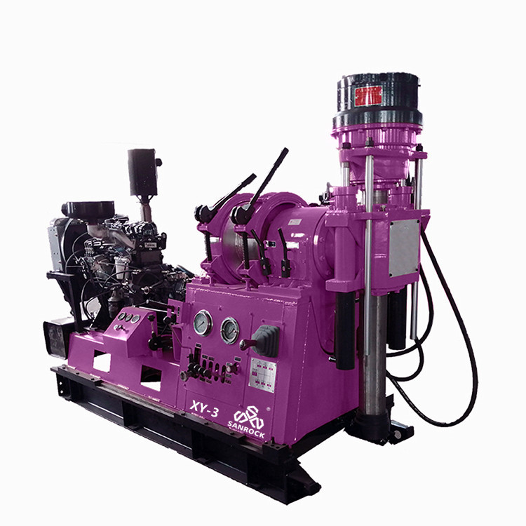 Geological Core Drilling Rig Equipment Hydraulic Exploration Core Drilling Rig For Sale