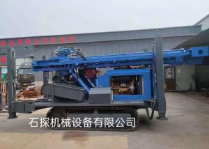 Quality Fast Blasting Rotary Borewell Machine Truck Mounted 450 Meters Deep Borehole wholesale
