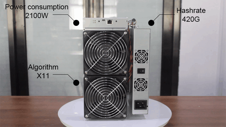 X11 USB3.0 StrongU U6 Miner PSU 440GH/S 1950W Dash Coin Miner