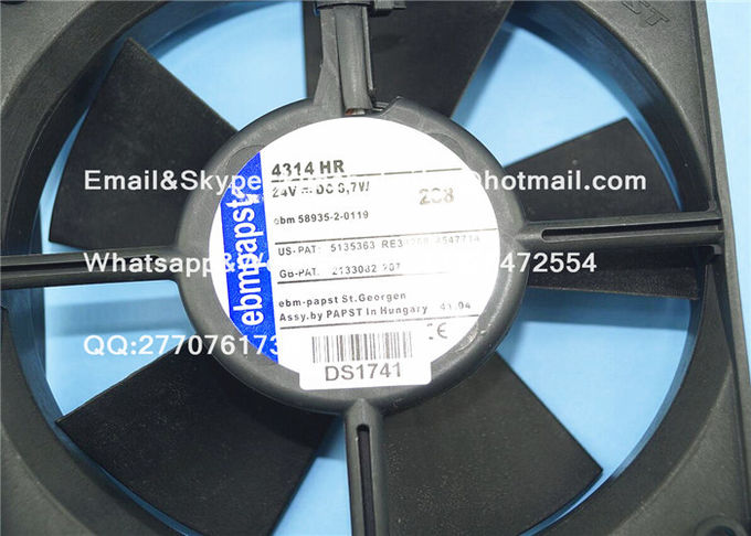 Roland700 paper delivery fan 4314NHR repalce straight outlet parts of printing machine