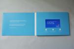 CMYK printing Lcd Video Business Cards , Portable Video Wedding Invitations