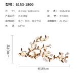 All Copper Light Luxury Large Wall Lamp Hotel Lobby Background Wall Decorative