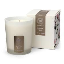 Quality 100% soy wax scented &amp; forest glass candle with printing label and packed into gift box wholesale