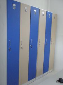 Quality 1 Tier Beige Blue Employee Storage Lockers Strong / Durable For Hospitals wholesale