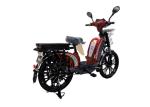 Steel Frame 48v 350w Adult Electric Bike 9 Mos Tube Controller