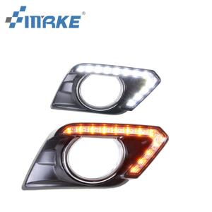 Quality Automatic LED Daytime Running Lights Nissan Rogue Yellow Light On Off Control wholesale