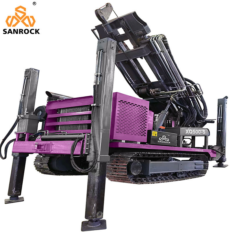 Crawler Water Well Drilling Rig Equipment Rotary Borehole Hydraulic Water Drilling Rig