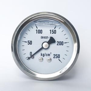 Quality 2 Inches 250 Kg/Cm2 Liquid Filled Pressure Gauge 1/8 NPT Glycerine Filled Manometer wholesale