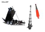 10 Inch Single Acting Hydraulic Ram 3-5 Stages Telescopic Sleeve Cylinder