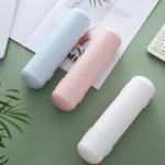 Transparent PVC Plastic Cute Pure Clear Pencil Case for Schools Offices Unisex