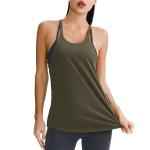 Women Sports Bra Longline Crop Tank Top Padded Workout Running Yoga