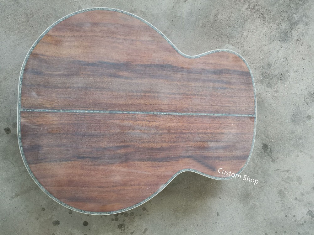 Aaaa All Solid Koa Wood 43 Inch Custom Design Jumbo Body Acoustic Guitar