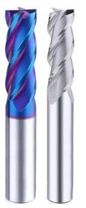 Quality CNC Coated Milling Cutter DLC Tungsten Carbide Flat End Mill wholesale