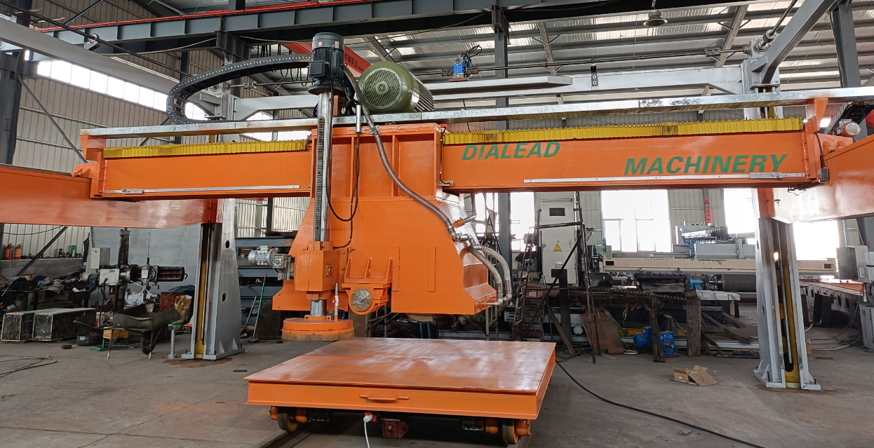 Granite Travetine Marble Block Cutting Machine with Multi Disc Two Direction Customization