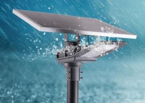 Quality SMD 30W IP65 Outdoor Solar Street Lamps 120 LM/W With Battery Solar Panel wholesale