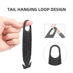 Customizable Plastic Handle Carbon Steel Blade Safety Carton Knife with Color