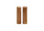 Press Pop Recyclable 5g Labeling Bamboo Lip Gloss Tubes