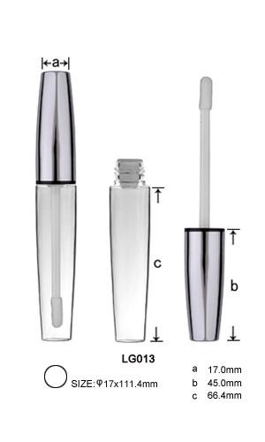 Aluminium lipgloss tube,lipgloss case,lipgloss container, cosmetic package,