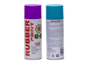 Quality Exterior Hard Wearing Rubber Spray Paint Purple For Car Rims Low Chemical Odor wholesale
