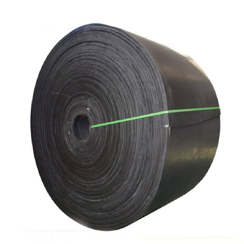 NN Nylon Polyester Thickness Rubber Conveyor Belts 7 Layers Black NN200