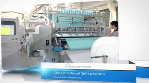 Quality Computerized Industrial Multi Needle Quilting Machine 64 Inches Lockstitch wholesale
