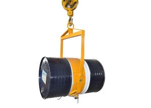Quality LM800 Vertical Drum Lifter One-person Operation 55 Gallon Closed Steel Oil Drum Lifter Loading Capacity 800Kg wholesale