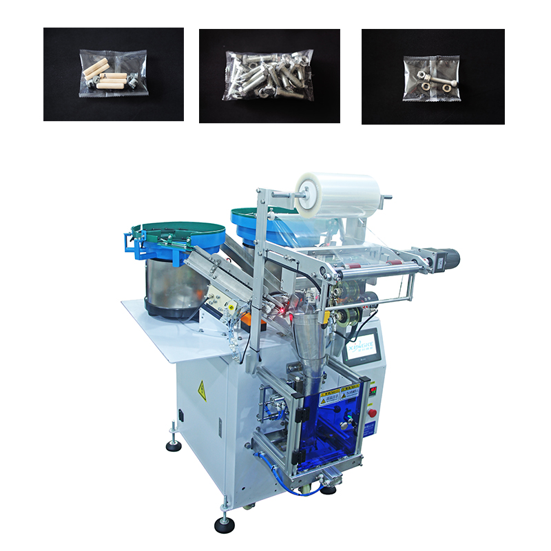 2 Bowls Automatic Counting Filling Small Screws Packing Machine