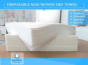Quality ODM Spunlace 40gsm Disposable Salon Towels 50cmx70cm wholesale