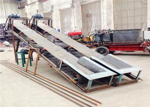 Quality High Efficiency Mobile Belt Conveyor Height Flexible For Sand Corn Grain wholesale