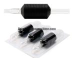 Various Tips Disposable Tattoo Tubes Silicone Cover Black Color 25mm Diameter