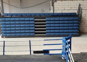 Quality Polymer Hdpe Retractable Grandstands Bleachers For Gymnasiums wholesale