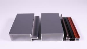 Quality Manufacturer Anodized Aluminum Profile Silver Champagne Black wholesale