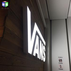 Quality 3D Acrylic Led Channel Letters Sign Wall Mounted Advertising For Shop Front Name Display wholesale