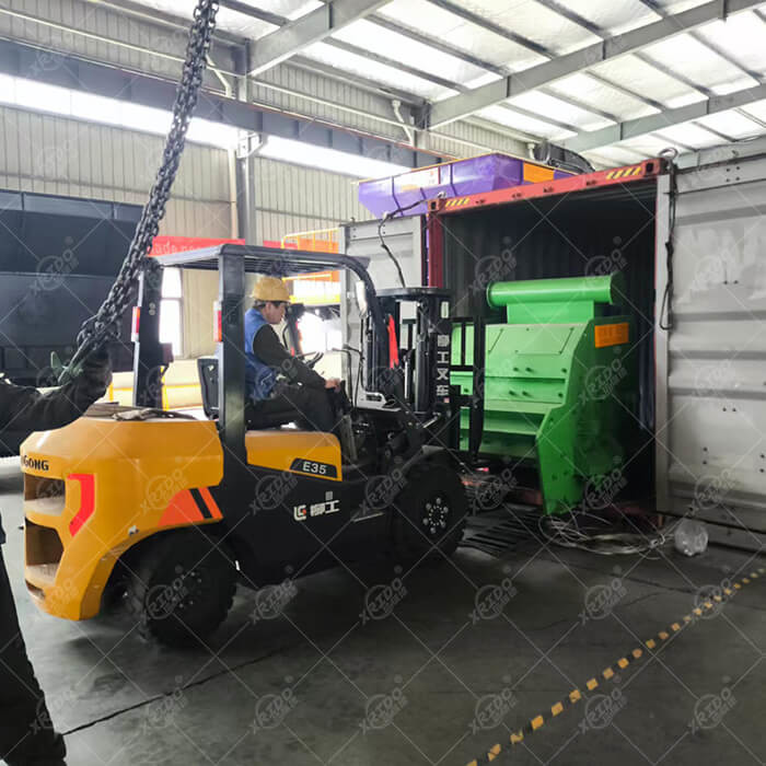 Car Hub Aluminium Shredder Waste Aluminum Shredder Machine Customized