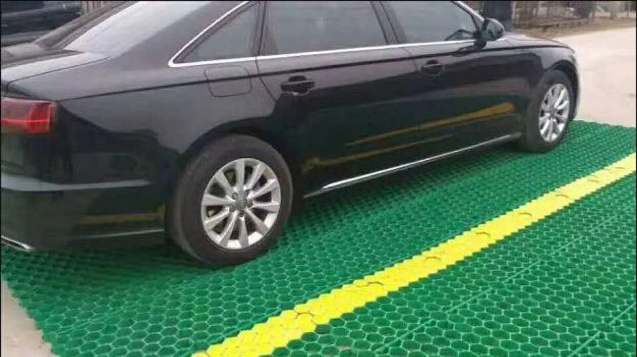Black Green HDPE Plastic Grass Paver Grid for Parking Lot Planting Durable and Strong