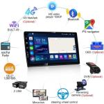 9'' OLED Screen CarPlay Stereo for VW Nissan Toyota Universal 2 Din Multimedia